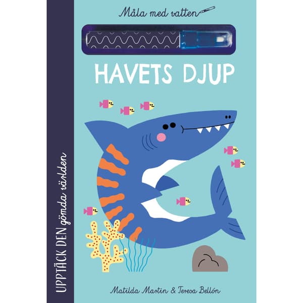 Måla med vatten. Havets djup (bok, spiral)