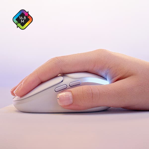 Logitech G G705 datormöss högerhand Trådlös RF + Bluetooth Optisk 8200 DPI