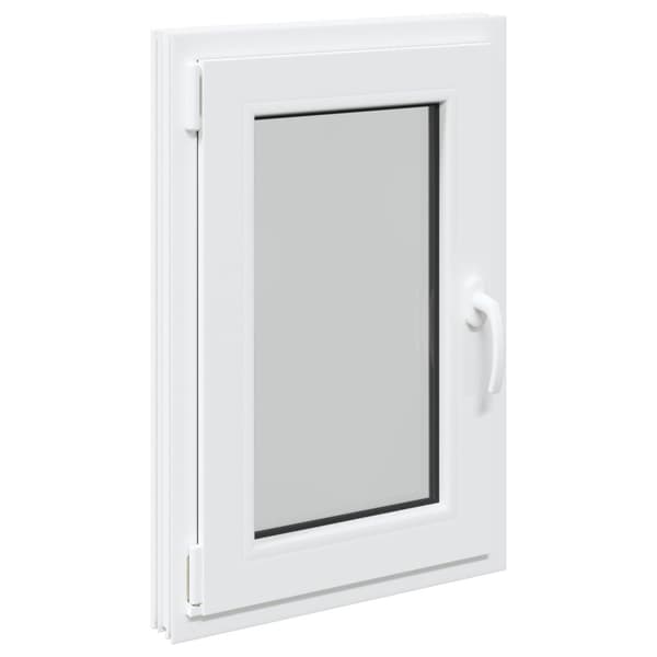 Källarfönster RISOR Vit 50 x 75 cm PVC och glas