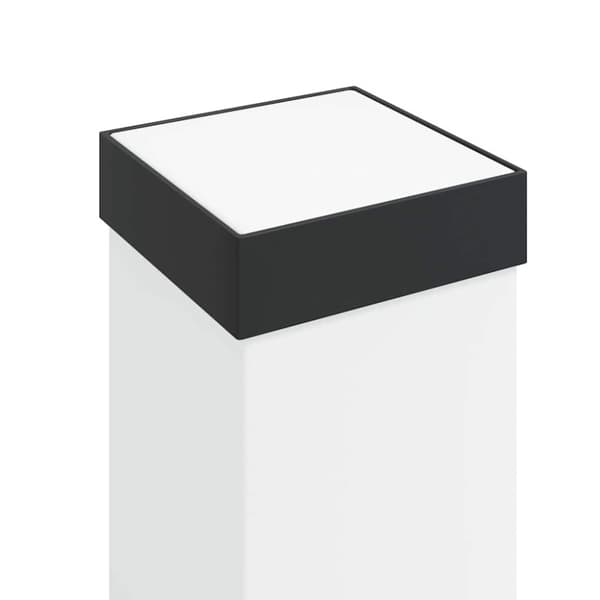 Pollare med sensor 3 st 110 cm svart IP44