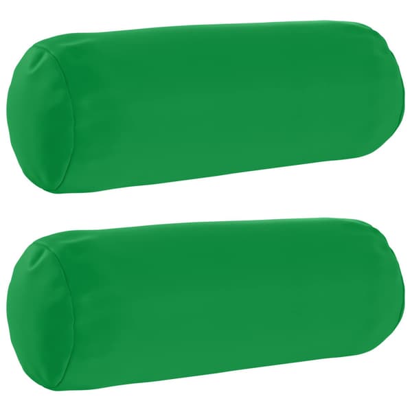 Kuddöverdrag 2 st HEERLEN Grön Ø 15 x 40 cm Polyester