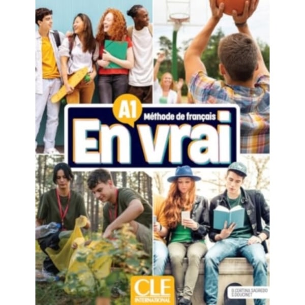 En vrai: Livre de l'eleve + Audio A1 (häftad, fre)