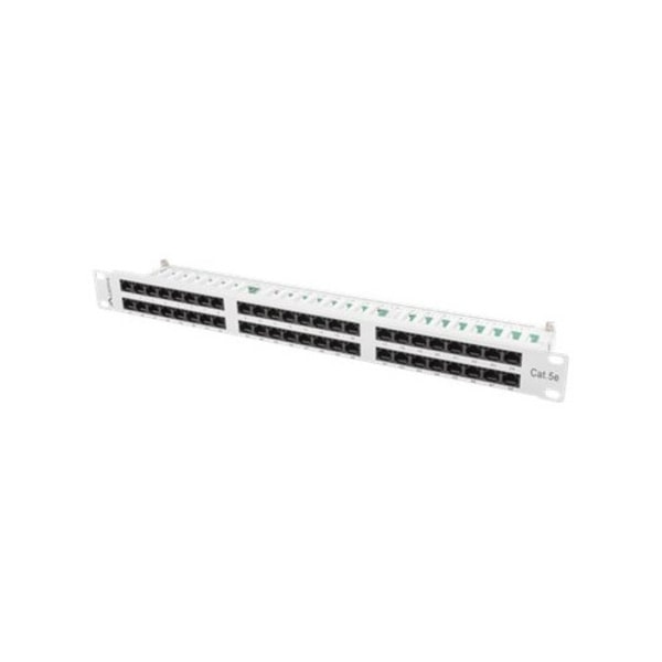 Lanberg PPU5-1048-S - patch-panel - 1U - 19" Grå