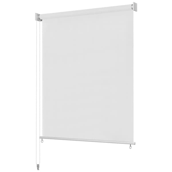 Rullgardin utomhus 180x230 cm vit
