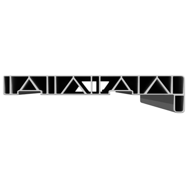 Fönsterbräda Vit 80 x 25 x 4,5 cm PVC