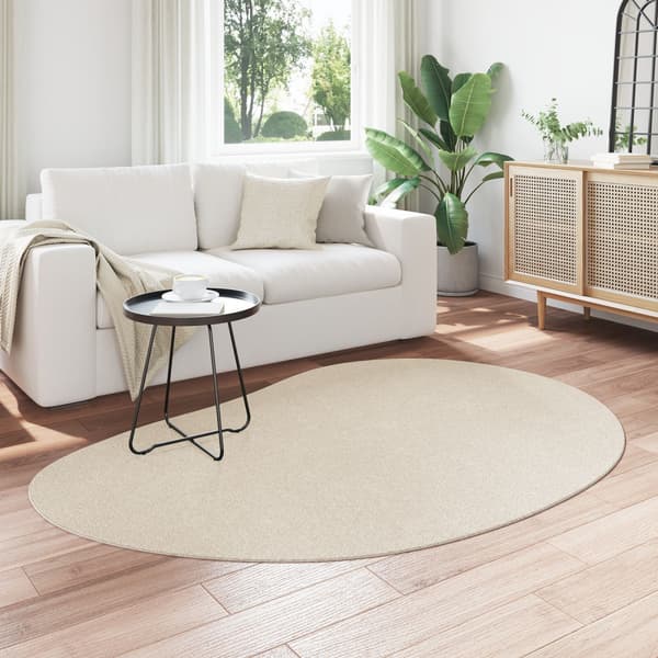 Matta HUARTE Beige 140 x 200 cm Polyester