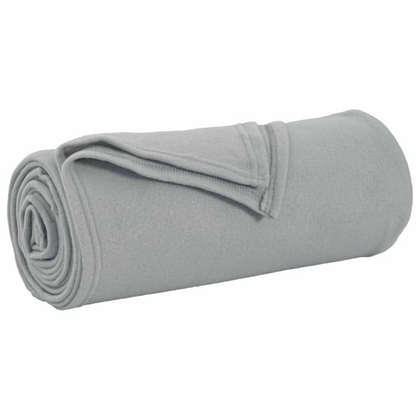 Filtar 24 pcs Grå 170 x 130 cm Fleece