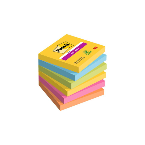 Notes POST-IT SS Carnival 76x76mm 6/fp