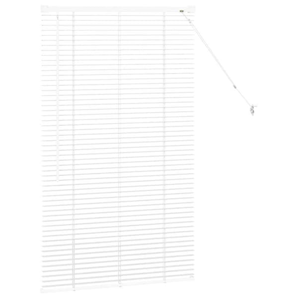 Persienner Vit 130 x 75 cm Aluminium