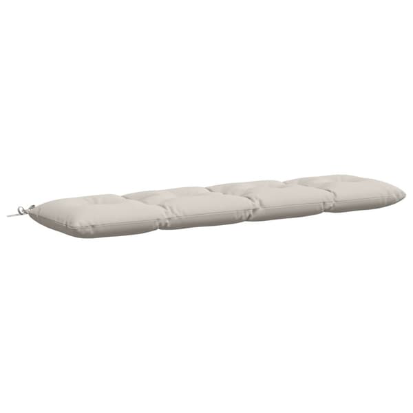 Bänk kudde VIANEN 100% Polyester Vit 180 x 40 x 12 cm