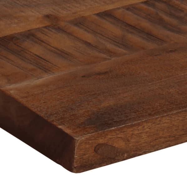 Bordsskiva 110x30x3,8 cm rektangulär massivt återvunnet trä