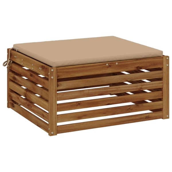 1-delad Sittdyna SOEST 100% Polyester Sand 70 x 70 x 3 cm