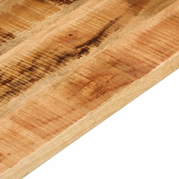Bordsskiva 160x20x2,5 cm rektangulär massivt grovt mangoträ