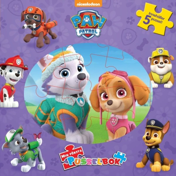 Paw Patrol Skye - Min första pusselbok (bok, board book)