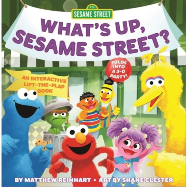 What’s Up, Sesame Street? (A Pop Magic Book) (bok, board book, eng)