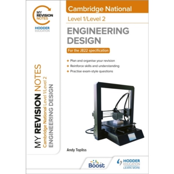 My Revision Notes: Level 1/Level 2 Cambridge National in Engineering Design (häftad, eng)