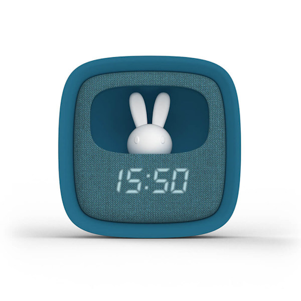 MOB Alarm Clock with Light Billy Clock Dark Blue