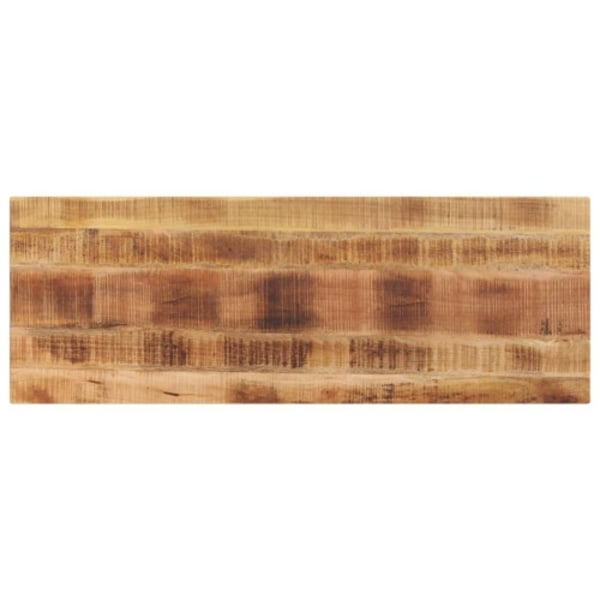 Bordsskiva 140x50x2,5 cm rektangulär massivt grovt mangoträ