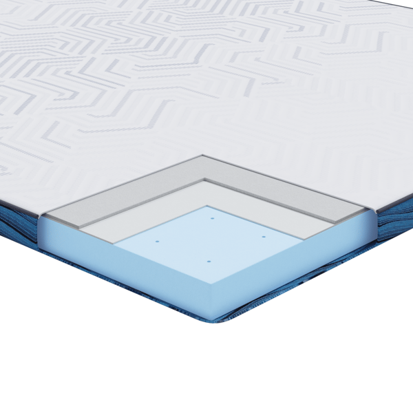 Madrasskydd Vit 100 x 200 cm Jacquardtyg
