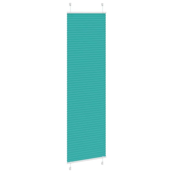 Plisserad persienn bensingrön 60x200cm tyg bredd 59,4cm