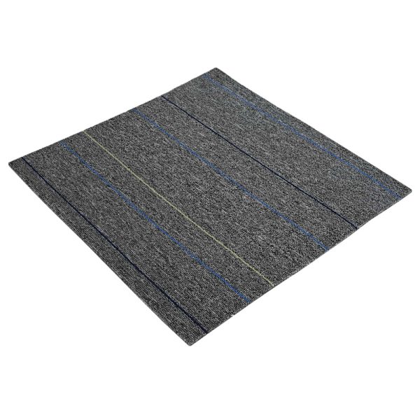 Mattan platta Medium Grå med Rand 50 x 50 cm 4 pcs