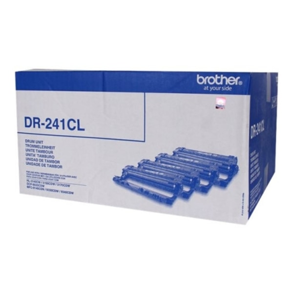 Brother DR241CL - svart, gul, cyan, magenta - original - valsenhet