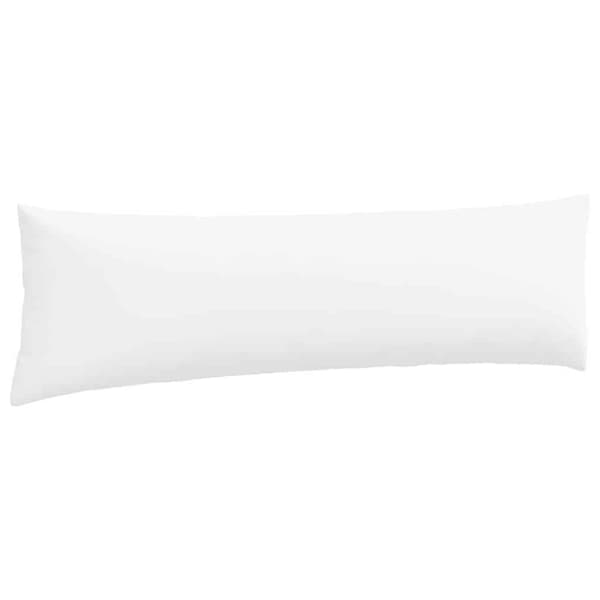 Sofakuddar 2 pcs Vit 145 x 40 cm tyg