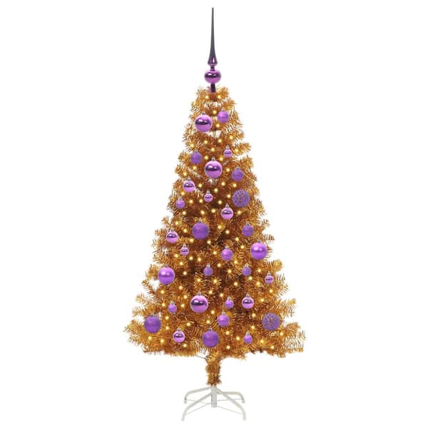 Julgran Guld 120 cm PET