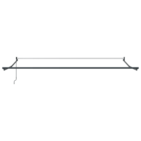 Utdragbar markis Orange och Brunt 400 × 300 cm