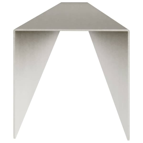 Topprofil för rabattkant 20 st 100 x 5 x 5 cm Rostfritt stål