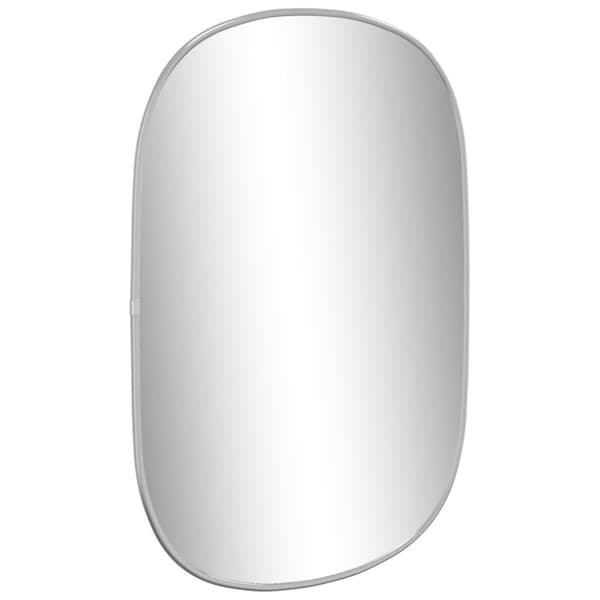 Väggspegel silver 60x40 cm