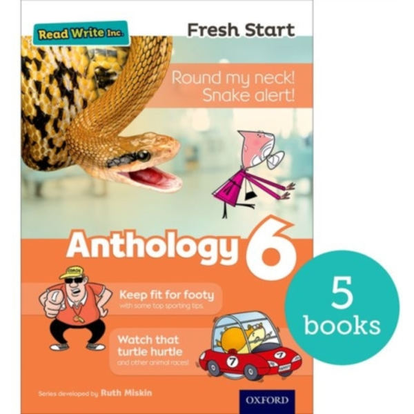 Read Write Inc. Fresh Start: Anthology 6 - Pack of 5 (häftad, eng)