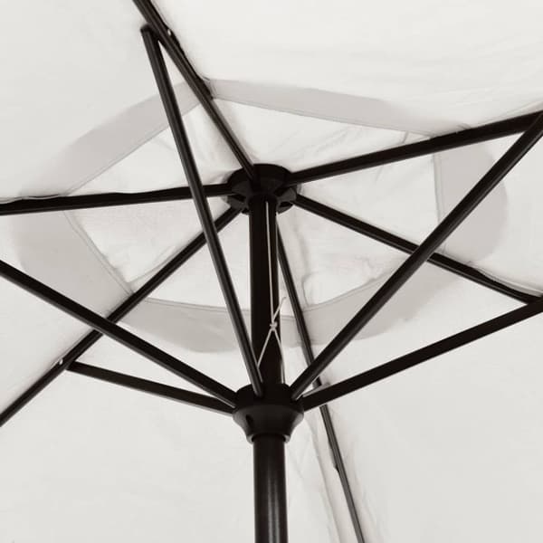 Parasoll sandvit 200x224 cm aluminium