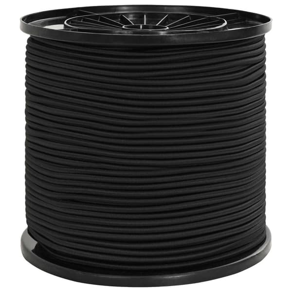 Bungee-rep 6 mm Svart PP och gummi