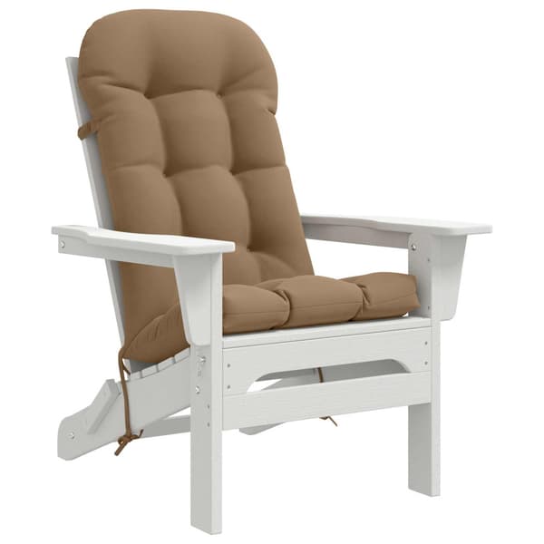 Solsängkudde PUTTEN 100% Polyester Taupe 48 x 112 x 10 cm