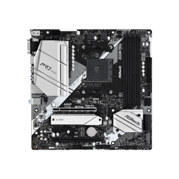 ASRock B550M Pro4 - moderkort - micro ATX - Socket AM4 - AMD B550