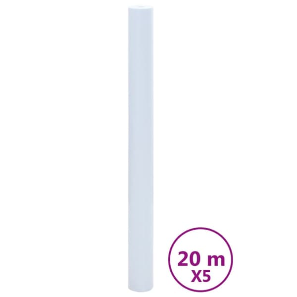 Fönsterfilmer 5 st statisk frostad vit PVC
