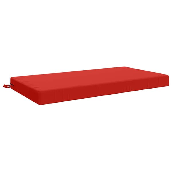 Sittkudde SOEST 100% Polyester Röd 120 x 60 x 10 cm