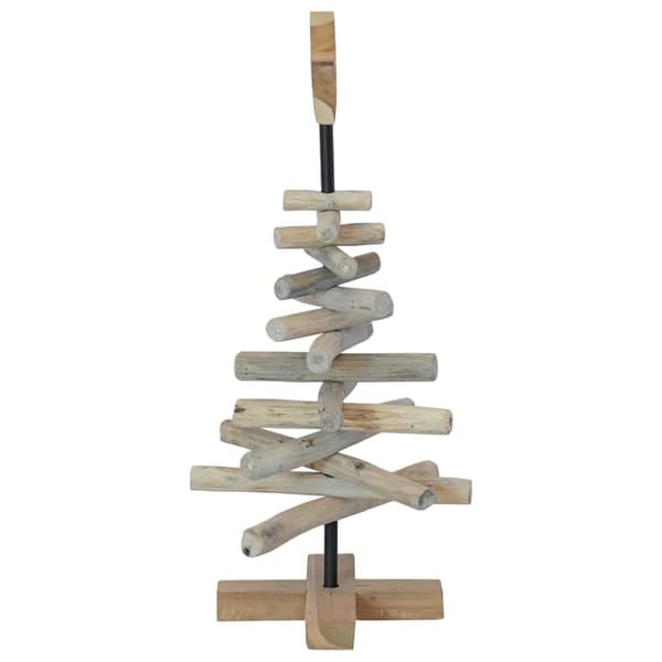 Julgran Brun 60 cm Massivt teakträ