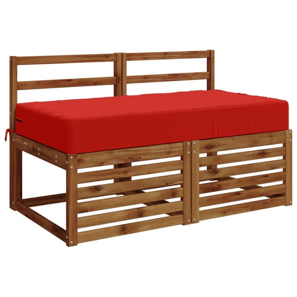 Sittkudde SOEST 100% Polyester Röd 120 x 80 x 15 cm