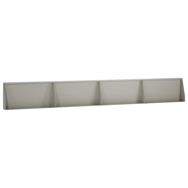 Stödvägg 4 st 80 x 12 x 40 cm Väderbeständig stål Rostig