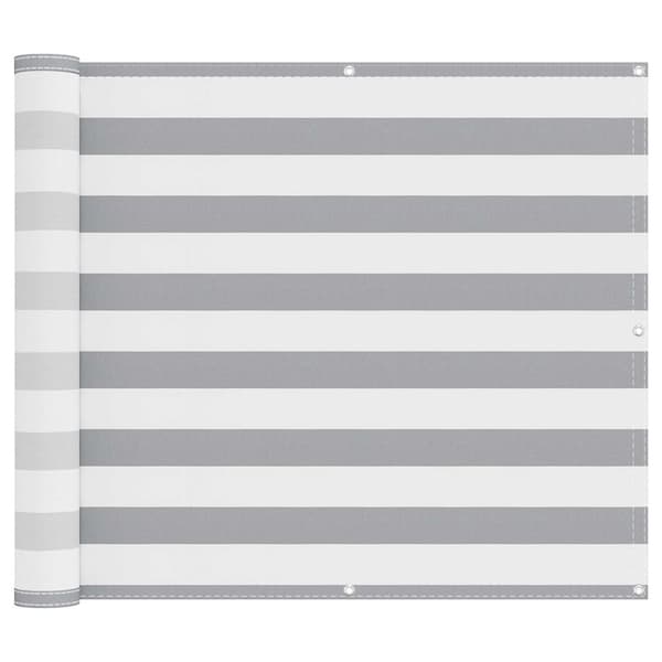 Balkong Skärm 90 x 1000 cm Oxford Tyg Rektangulär
