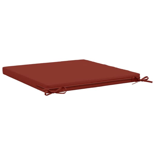 1-delad Sittdyna SOEST 100% Polyester Röd 80 x 80 x 5 cm