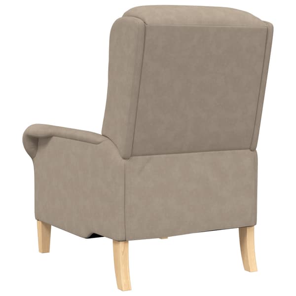 fåtölj Taupe Mikrofiber