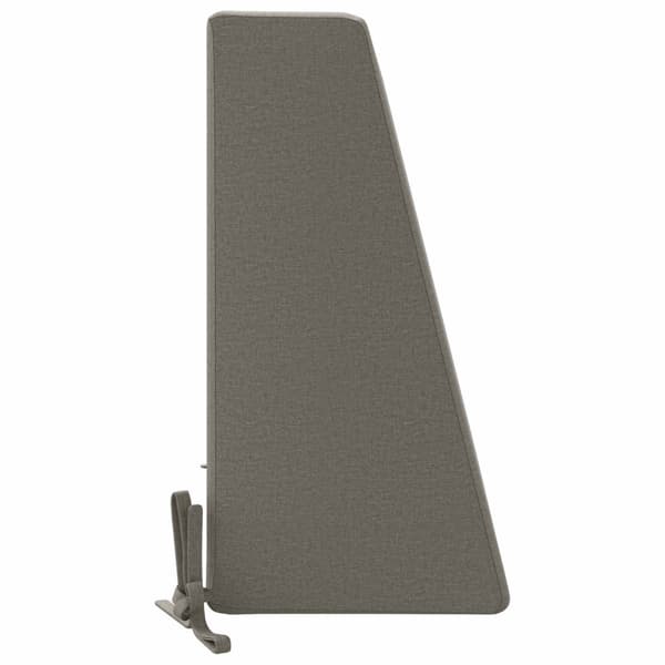 Ryggkudde SOEST 100% Polyester Grå 60 x 20 x 40 cm