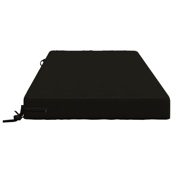 Sittkudde SOEST 100% Polyester Svart 120 x 60 x 10 cm
