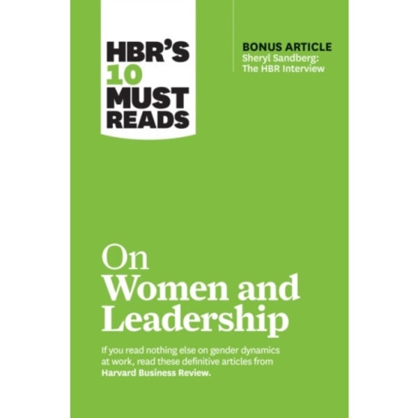 HBR's 10 Must Reads on Women and Leadership (with bonus article "Sheryl Sandberg: The HBR Interview") (häftad, eng)