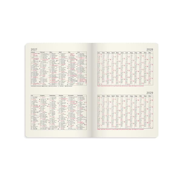 Kalender Senator Forma Deluxe 2027 grön