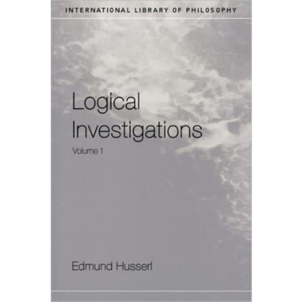 Logical Investigations Volume 1 (häftad, eng)