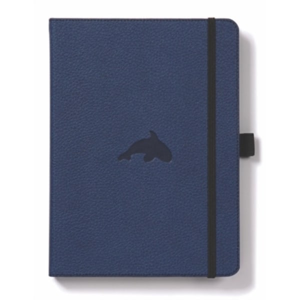 Dingbats A5+ Wildlife Blue Whale Notebook - Plain (häftad, eng)